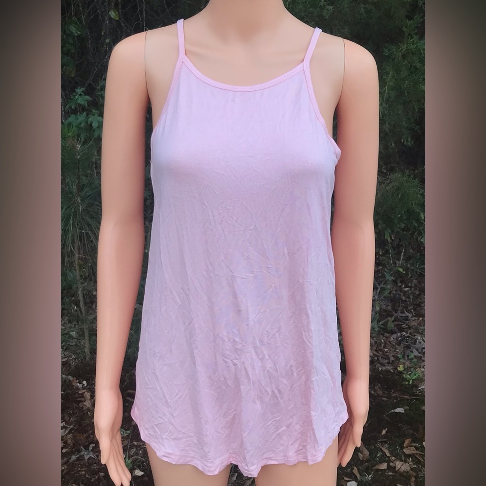 NWT Sherosa Light Pink Sleeveless Top